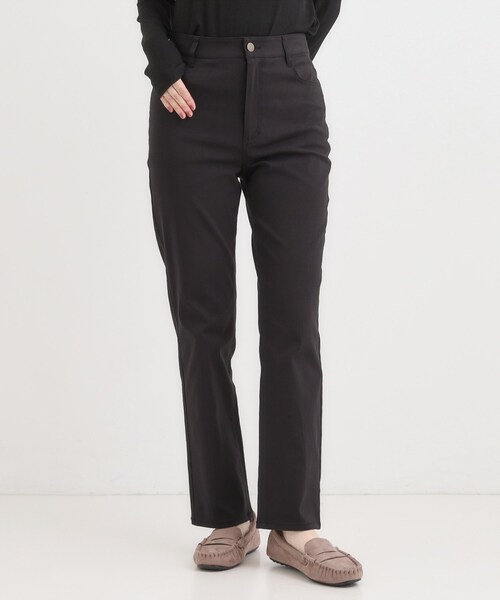 SHOO・LA・RUE(シューラルー)の「【S-LL】優しくフィット ハイパーストレートパンツ(その他パンツ・レディース・ブラック/カーキ/ブルー・04/03/02/01)」の22枚目の写真
