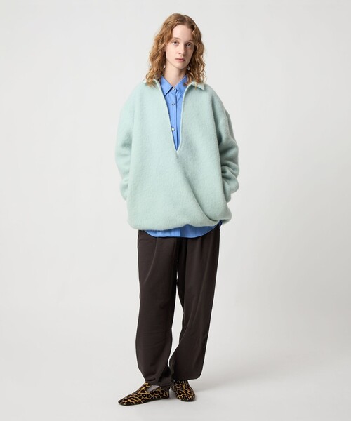 6（ロク）の「＜6(ROKU)＞コットン シャツ（シャツ/ブラウス・レディース・コバルトブルー/その他1・FREE）」の4枚目の写真