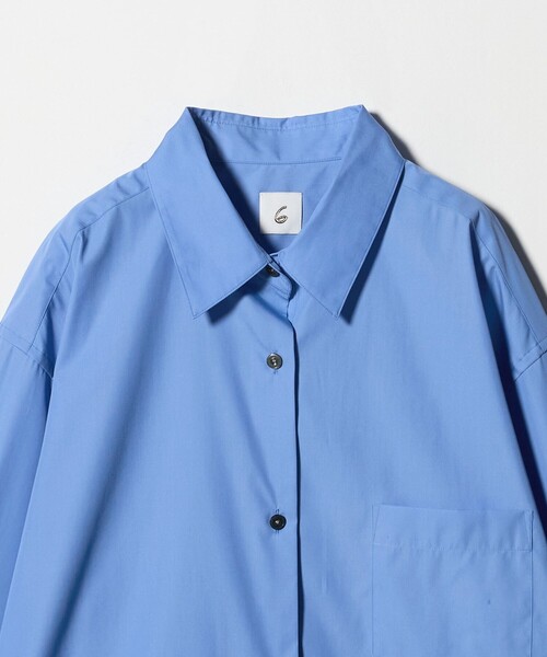 6（ロク）の「＜6(ROKU)＞コットン シャツ（シャツ/ブラウス・レディース・コバルトブルー/その他1・FREE）」の7枚目の写真