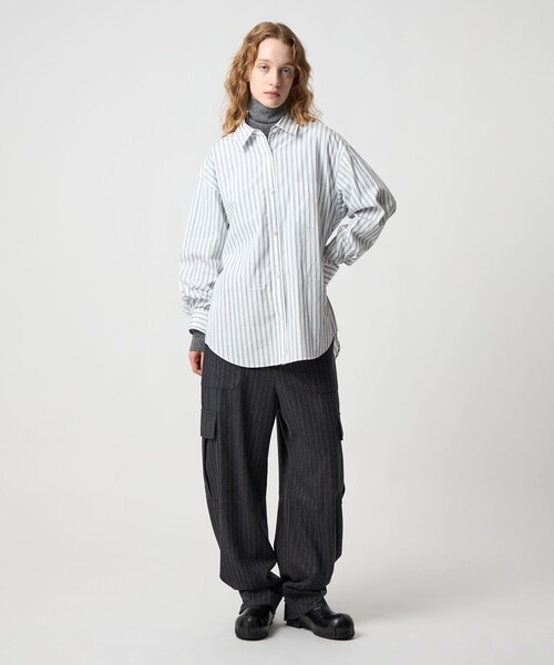 6（ロク）の「＜6(ROKU)＞コットン シャツ（シャツ/ブラウス・レディース・コバルトブルー/その他1・FREE）」の11枚目の写真