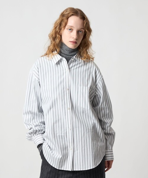 6（ロク）の「＜6(ROKU)＞コットン シャツ（シャツ/ブラウス・レディース・コバルトブルー/その他1・FREE）」の12枚目の写真