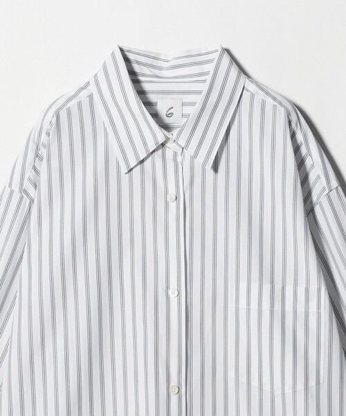 6（ロク）の「＜6(ROKU)＞コットン シャツ（シャツ/ブラウス・レディース・コバルトブルー/その他1・FREE）」の15枚目の写真