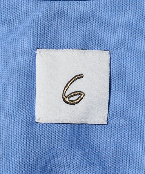 6（ロク）の「＜6(ROKU)＞コットン シャツ（シャツ/ブラウス・レディース・コバルトブルー/その他1・FREE）」の17枚目の写真