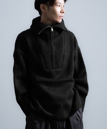 improves | モヘアタッチ ハーフジップ ニット(ニット/セーター)