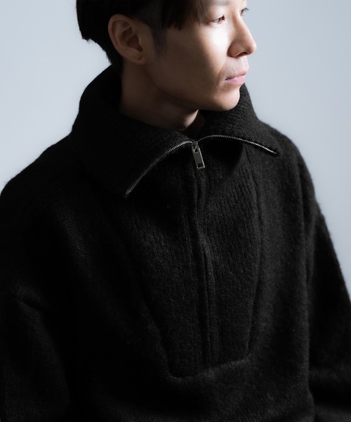 Mohéatach Half‑zip Knit