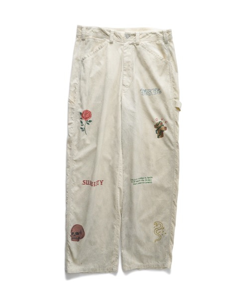 Subciety(サブサエティ)の「Memorial corduroy pants(その他パンツ・メンズ・オフホワイト/ブラック・MEDIUM/LARGE/X-LARGE/SMALL)」の17枚目の写真
