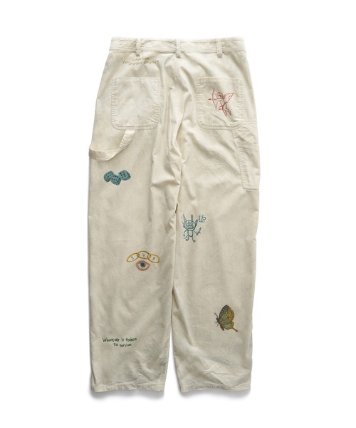 Subciety(サブサエティ)の「Memorial corduroy pants(その他パンツ・メンズ・オフホワイト/ブラック・MEDIUM/LARGE/X-LARGE/SMALL)」の18枚目の写真