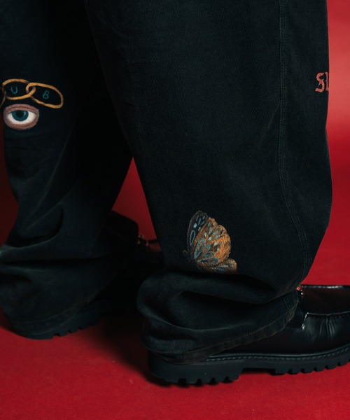 Subciety(サブサエティ)の「Memorial corduroy pants(その他パンツ・メンズ・オフホワイト/ブラック・MEDIUM/LARGE/X-LARGE/SMALL)」の8枚目の写真