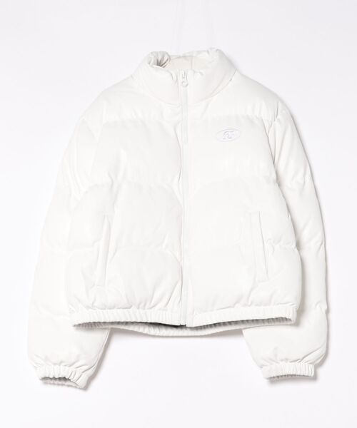 DC SHOES（ディーシーシューズ）の「25 WS PADDED JACKET/DCエコダウンジャケット（ダウンジャケット/コート・レディース・ライトブルー/ブラック×ブラック/ホワイト系その他・LARGE/MEDIUM）」の2枚目の写真