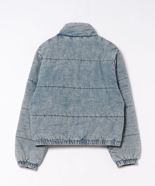 DC SHOES（ディーシーシューズ）の「25 WS PADDED JACKET/DCエコダウンジャケット（ダウンジャケット/コート・レディース・ライトブルー/ブラック×ブラック/ホワイト系その他・LARGE/MEDIUM）」の6枚目の写真