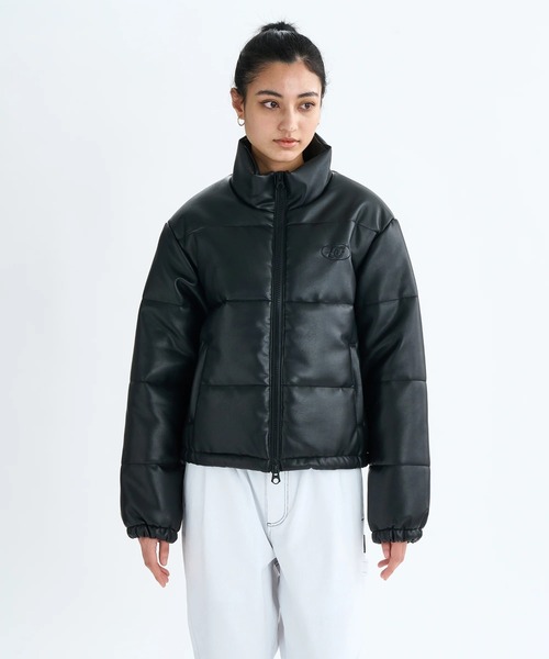 DC SHOES（ディーシーシューズ）の「25 WS PADDED JACKET/DCエコダウンジャケット（ダウンジャケット/コート・レディース・ライトブルー/ブラック×ブラック/ホワイト系その他・LARGE/MEDIUM）」の3枚目の写真