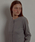LETERIE�i���e���[�j�́uBASIC BUTTON ROUND CARDIGAN_GREY�i�J�[�f�B�K��/�{�����j�v�b�O���[