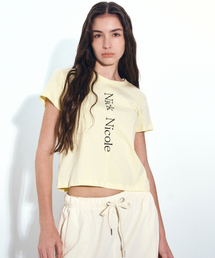 NICK&NICOLE（ニックアンドニコール）の「NICOLE PINTUCK HALF TOP_BUTTER（Tシャツ/カットソー）」
