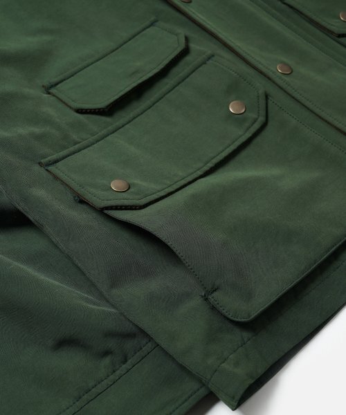 FRIZMWORKS(フリズムワークス)の「ROYAL HUNTING JACKET 003 _ FOREST GREEN(ミリタリージャケット・メンズ・その他・LARGE/X-LARGE/SMALL/MEDIUM)」の8枚目の写真
