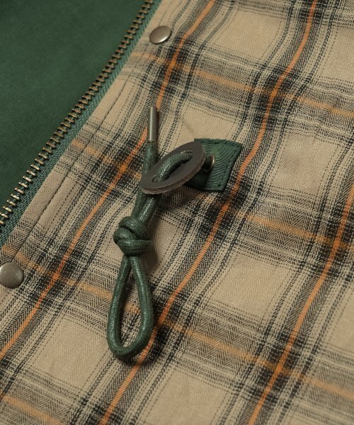 FRIZMWORKS(フリズムワークス)の「ROYAL HUNTING JACKET 003 _ FOREST GREEN(ミリタリージャケット・メンズ・その他・LARGE/X-LARGE/SMALL/MEDIUM)」の9枚目の写真