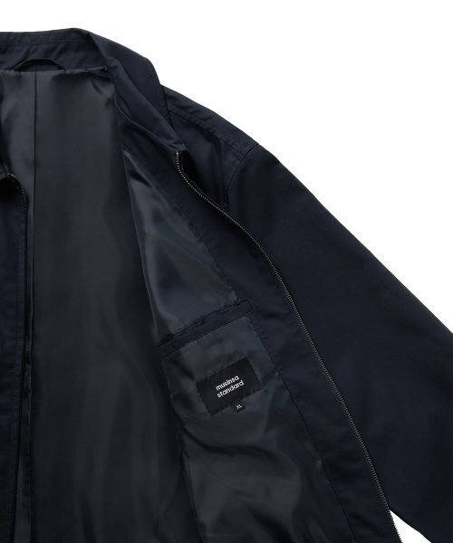 MUSINSA STANDARD（ムシンサスタンダード）の「コットンミニマルブルゾンジャケット[ネイビー]（ブルゾン・メンズ・その他・LARGE/X-LARGE/XX-LARGE/MEDIUM）」の9枚目の写真