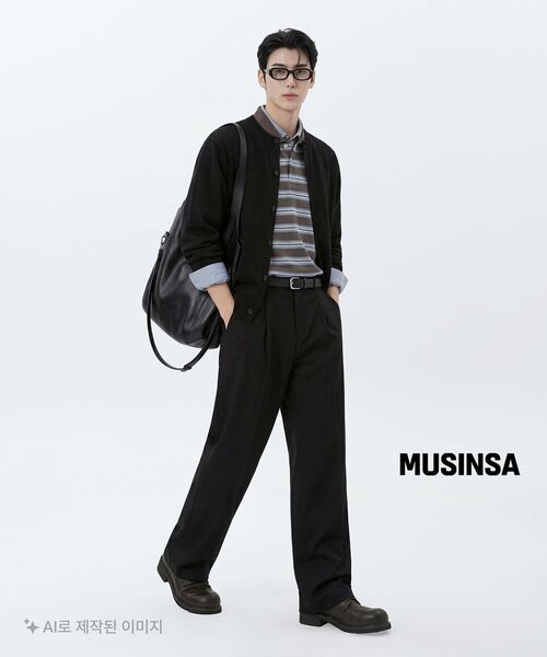 MUSINSA STANDARD（ムシンサスタンダード）の「リラックスドウォッシュドポプリンシャツ [クラウディブルー]（シャツ/ブラウス・メンズ・その他・XX-LARGE/LARGE/MEDIUM/X-LARGE/SMALL）」の7枚目の写真
