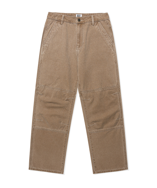 Wacky WiLLy(ワッキーウィリー)の「ダイングコットン切り替えパンツブラウン(その他パンツ・レディース・その他・SMALL/MEDIUM/LARGE)」の1枚目の写真