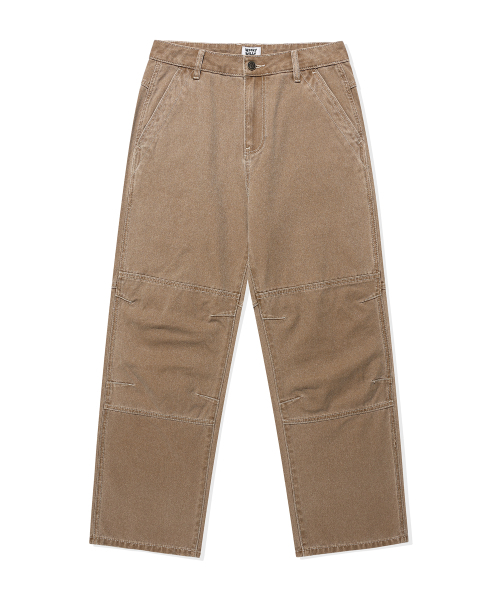 Wacky WiLLy(ワッキーウィリー)の「ダイングコットン切り替えパンツブラウン(その他パンツ・レディース・その他・SMALL/MEDIUM/LARGE)」の2枚目の写真