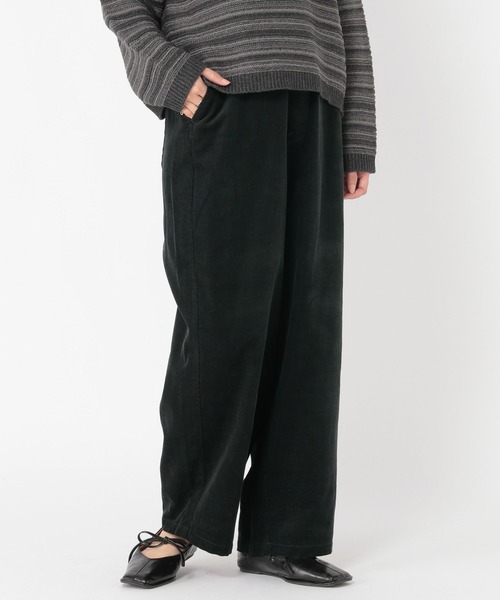 studio CLIP（スタディオクリップ）の「細コールルーズストレートパンツ[プチ・プラスサイズあり]（その他パンツ・レディース・カーキ/アイボリー/スモーク/キャメル・LARGE/MEDIUM/PF/ﾌﾘｰ(L)）」の13枚目の写真