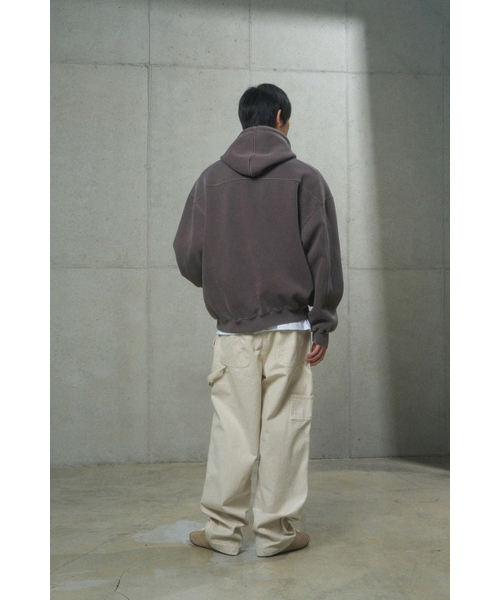 MOOD INSIDE（ムードインサイド）の「ピグメントヘビースウェットフードパーカー_Brown（パーカー・レディース・その他・MEDIUM/LARGE/X-LARGE）」の5枚目の写真
