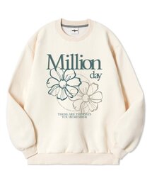 MILLION BLOSSOM special double-sided man-to-man