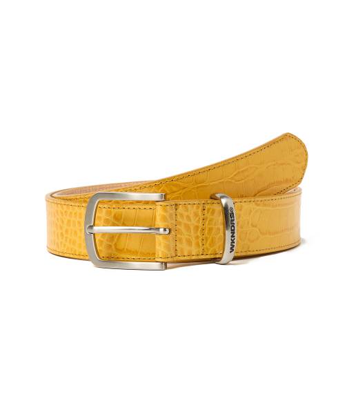 CROC BELT (YELLOW)
