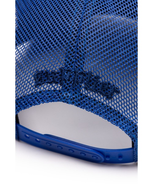 SUPPLIER(サプライヤー)の「メッシュキャップ|Cross Leather Patch Mesh Cap|SUPPLIER(キャップ・メンズ・ブルー・FREE)」の6枚目の写真