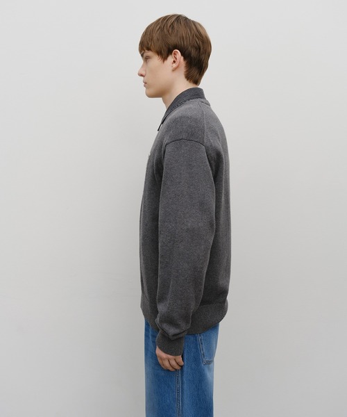 MARITHE + FRANCOIS GIRBAUD(マリテフランソワジルボー)の「CLASSIC LOGO KNIT PULLOVER(ニット/セーター・レディース・Navy/オートミール/チャコール・SMALL/MEDIUM/LARGE)」の6枚目の写真