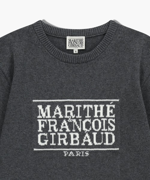 MARITHE + FRANCOIS GIRBAUD(マリテフランソワジルボー)の「CLASSIC LOGO KNIT PULLOVER(ニット/セーター・レディース・Navy/オートミール/チャコール・SMALL/MEDIUM/LARGE)」の11枚目の写真