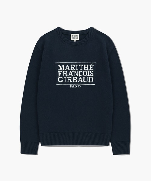 MARITHE + FRANCOIS GIRBAUD(マリテフランソワジルボー)の「CLASSIC LOGO KNIT PULLOVER(ニット/セーター・レディース・Navy/オートミール/チャコール・SMALL/MEDIUM/LARGE)」の19枚目の写真