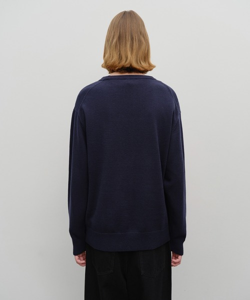MARITHE + FRANCOIS GIRBAUD(マリテフランソワジルボー)の「CLASSIC LOGO KNIT PULLOVER(ニット/セーター・レディース・Navy/オートミール/チャコール・SMALL/MEDIUM/LARGE)」の17枚目の写真