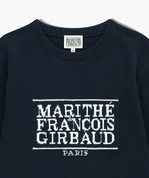 MARITHE + FRANCOIS GIRBAUD(マリテフランソワジルボー)の「CLASSIC LOGO KNIT PULLOVER(ニット/セーター・レディース・Navy/オートミール/チャコール・SMALL/MEDIUM/LARGE)」の21枚目の写真