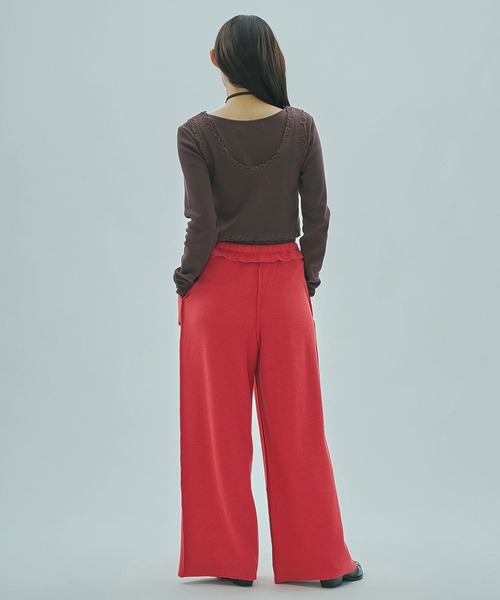 ROSE BUD（ローズバッド）の「(mag.by c)WIDE SWEAT PANTS（スウェット
