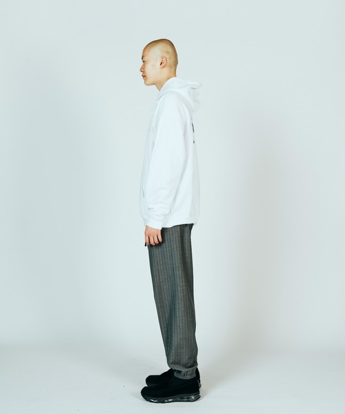 JERZEES（ジャージーズ）の「JERZEES ジャージーズ / "DIA DE MUERTOS"PULL HOODIE（パーカー・メンズ・チャコール/ホワイト・MEDIUM/LARGE/X-LARGE）」の4枚目の写真