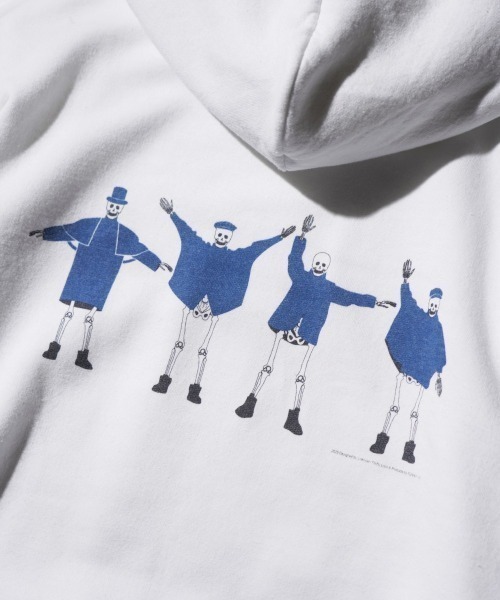 JERZEES（ジャージーズ）の「JERZEES ジャージーズ / "DIA DE MUERTOS"PULL HOODIE（パーカー・メンズ・チャコール/ホワイト・MEDIUM/LARGE/X-LARGE）」の16枚目の写真