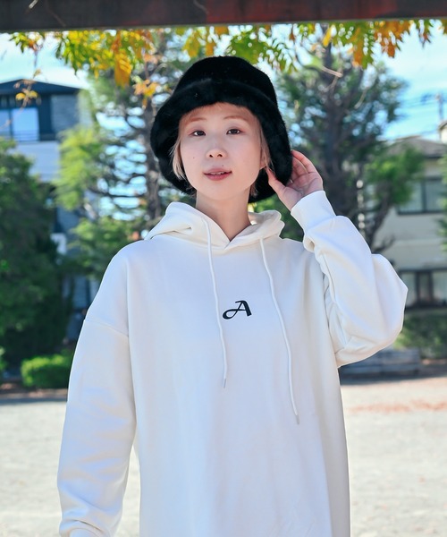 Alite cloth(アリーテクロス)の「エコファーバケットハット(ハット・レディース・ブラック/オフホワイト/グレー・F)」の2枚目の写真
