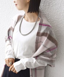 〈洗濯機可能〉ラメ クルーネック 長袖 ニット