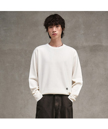 LMOOD（エルムード）の「ミラノウールコットンラウンドネックプルオーバーニット（5カラー）（ニット/セーター）」