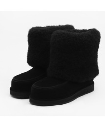 SAPPUN（サプン）の「Leriden Fleece Boots (3cm)（ブーツ）」