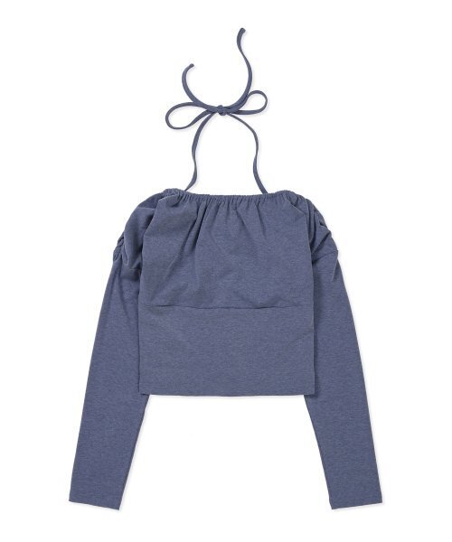 ZEROPLANET（ゼロプラネット）の「ヘイゼルフェミニンシャーリングトップ [ブルー]（Tシャツ/カットソー・レディース・その他・SMALL/MEDIUM）」の8枚目の写真