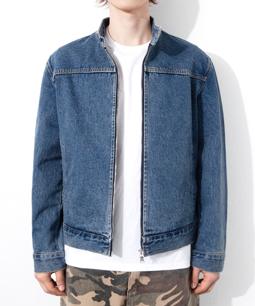 QT8 GARMENTS(キューティーエイトガーメント)の「RG Denim Moto Jacket (Blue)(デニムジャケット・レディース・その他・X-LARGE/MEDIUM/LARGE)」の2枚目の写真