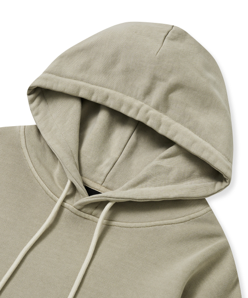BROWNBREATH（ブラウンブレス）の「PIGMENT TAG HOODIE - BEIGE（パーカー・レディース・その他・SMALL/MEDIUM/LARGE）」の5枚目の写真