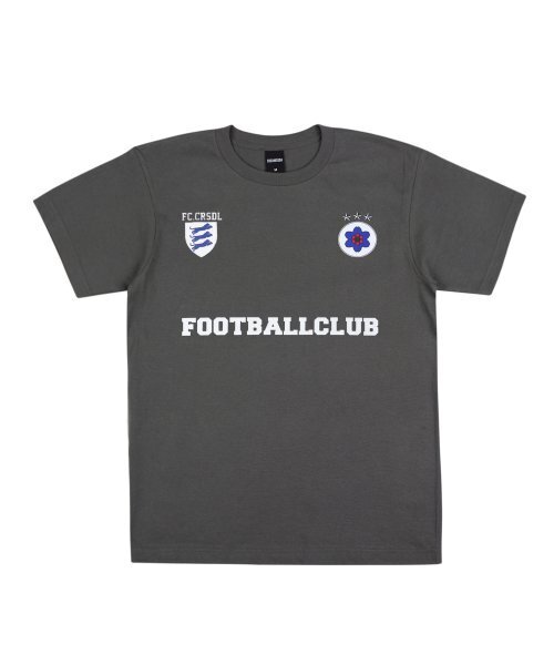 CREAM SODA LAB(クリームソーダラボ)の「FCクリームソーダラップ 半袖Tシャツ チャコール ホワイト(Tシャツ/カットソー・メンズ・その他・MEDIUM/LARGE/X-LARGE/XX-LARGE)」の2枚目の写真