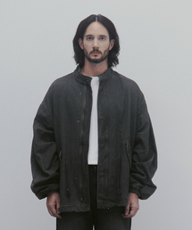 And Again（アンドアゲイン）の「Transitional Cotton Washed Short Jacket (Khaki)（ミリタリージャケット・メンズ）」