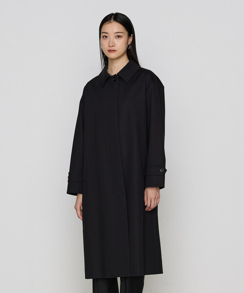 COMME CA（コムサ）の「〔 TALLサイズ 〕 コットンダブルクロスストレッチ コート（その他アウター・レディース・ブラック・15号）」の11枚目の写真