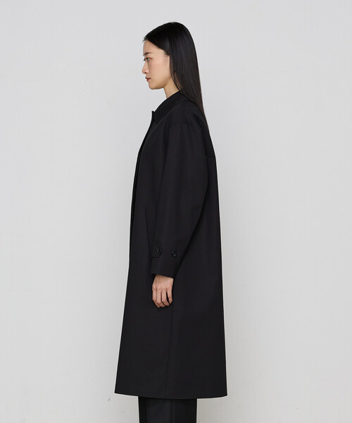 COMME CA（コムサ）の「〔 TALLサイズ 〕 コットンダブルクロスストレッチ コート（その他アウター・レディース・ブラック・15号）」の14枚目の写真