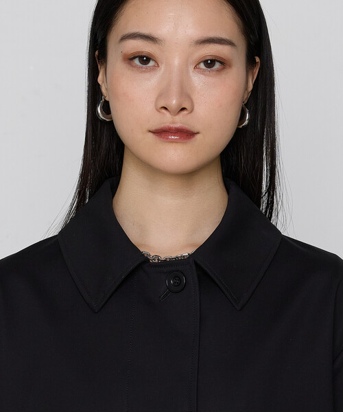 COMME CA（コムサ）の「〔 TALLサイズ 〕 コットンダブルクロスストレッチ コート（その他アウター・レディース・ブラック・15号）」の16枚目の写真