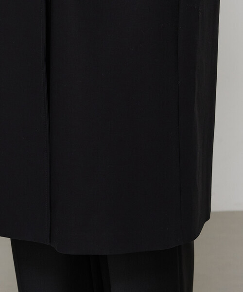 COMME CA（コムサ）の「〔 TALLサイズ 〕 コットンダブルクロスストレッチ コート（その他アウター・レディース・ブラック・15号）」の18枚目の写真