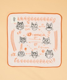 salle de bal（サルデバル）の「【 ＋HayU fabric / ハユ 】 ガーゼタオルハンカチ　WHANB-0007　KOI（ハンカチ/ハンドタオル）」